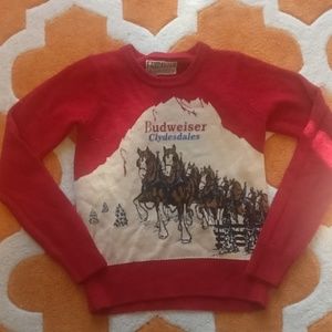 Lancaster Budweiser Clydesdalea Sweater